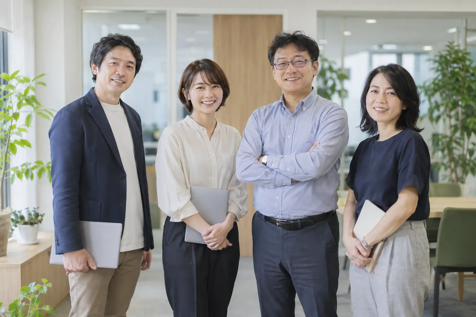 地域企業を支えるスタッフ
